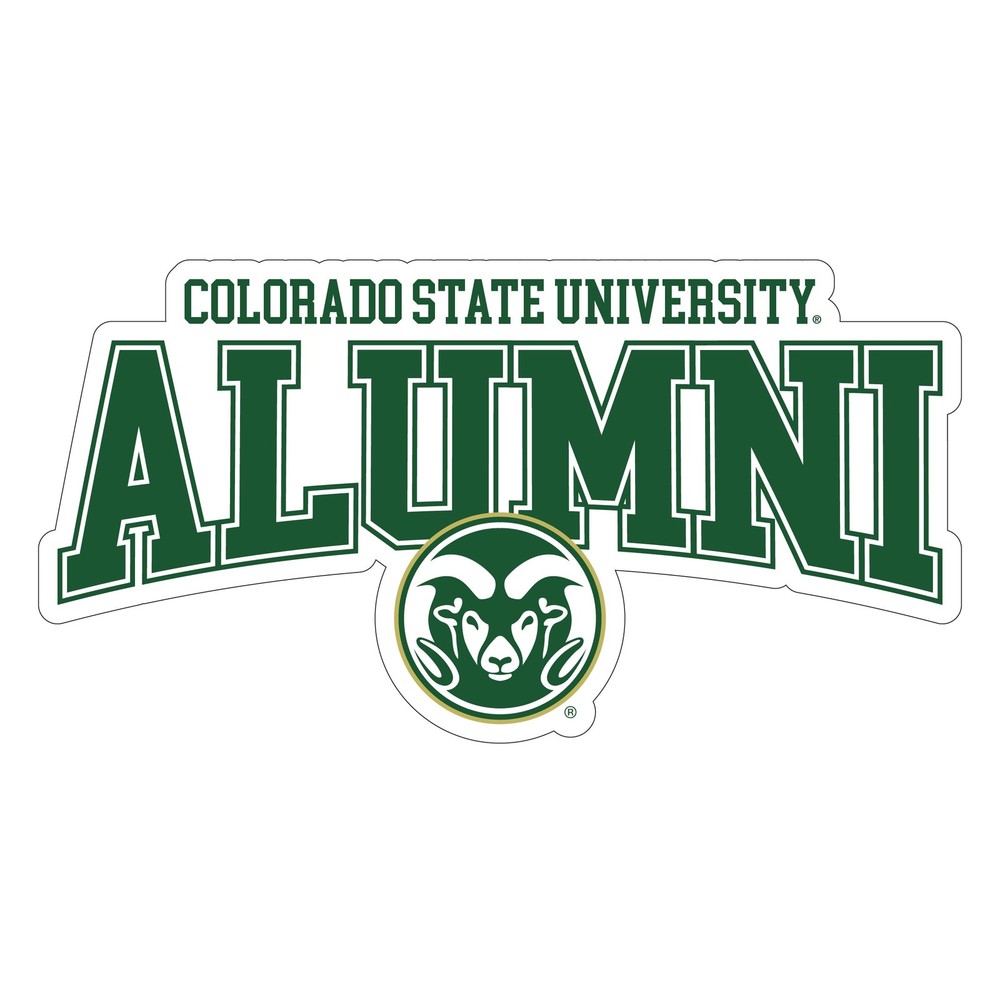 Colorado State Rams Laser Cut Alumni Vinyl Sticker/Magnet