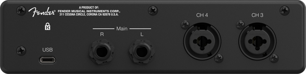 Fender Quantum LT 4 USB-C Audio Interface