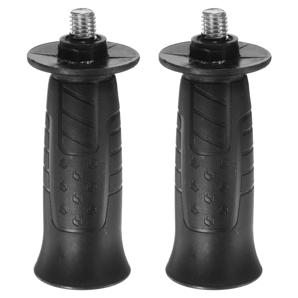 2pcs Side Handle M10 Thread Non-Slip Grinder Handle Replacement