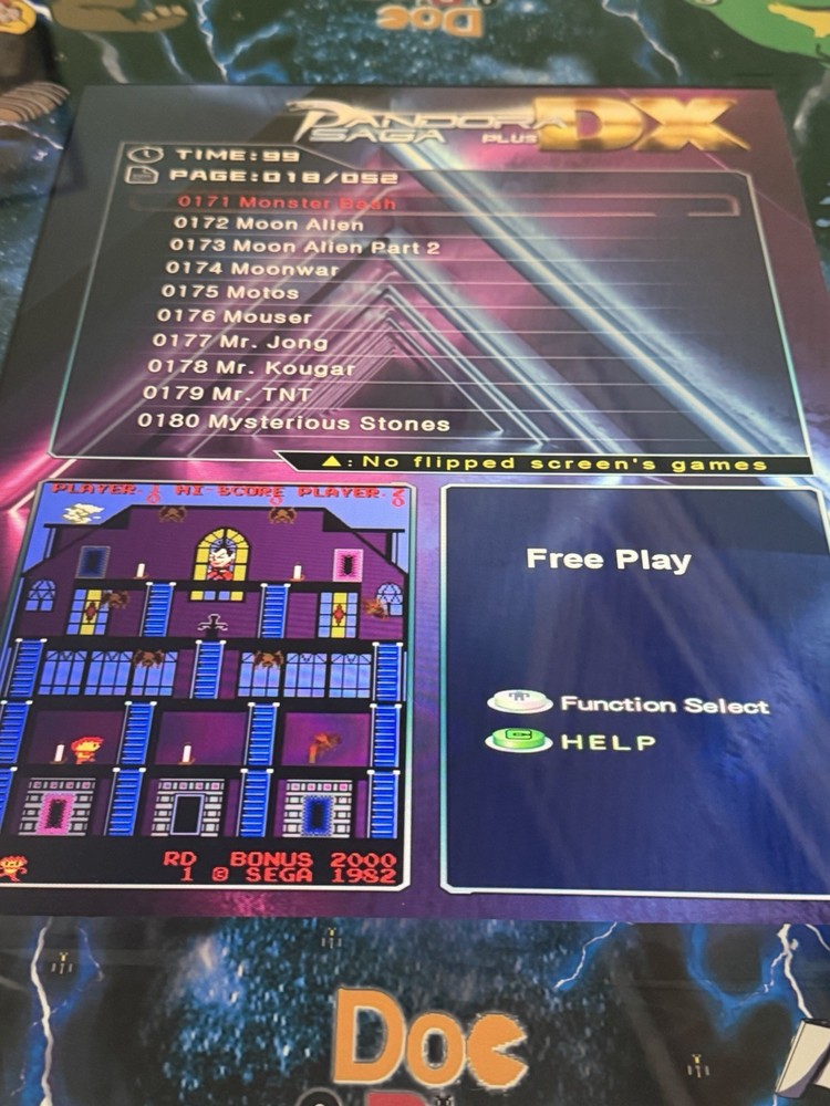 512 Classic Retro Games Cocktail Arcade