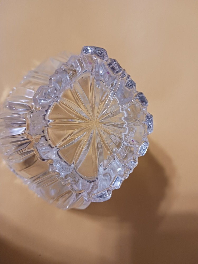Diamond Shaped Open Crystal Candy Dish unique