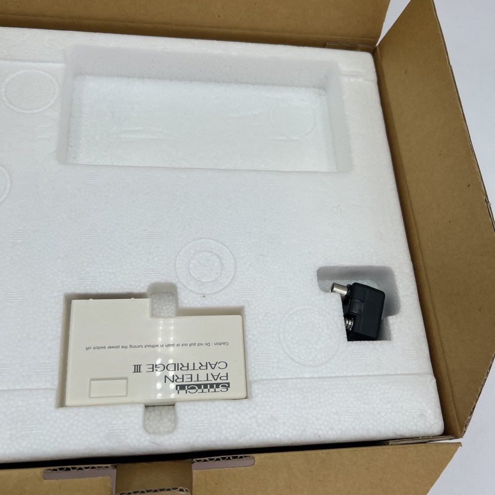 Brother PPD-120 KnitKing Pattern Programming Device Machine Cartridge III Boxed