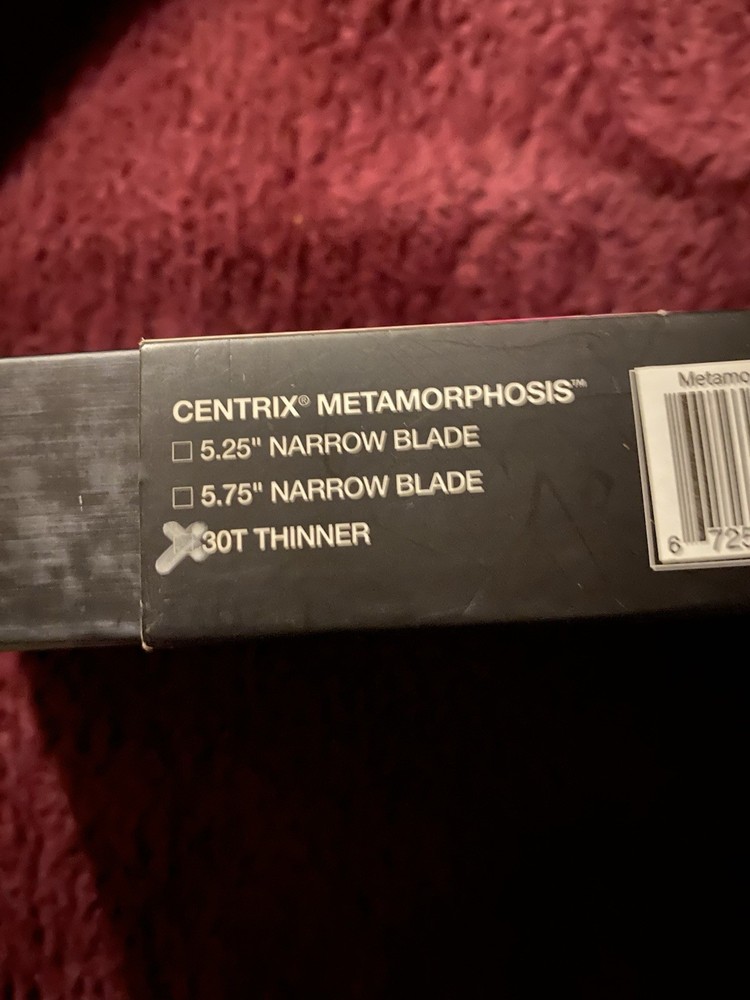 Centrix Metamorphosis shear and thinner set