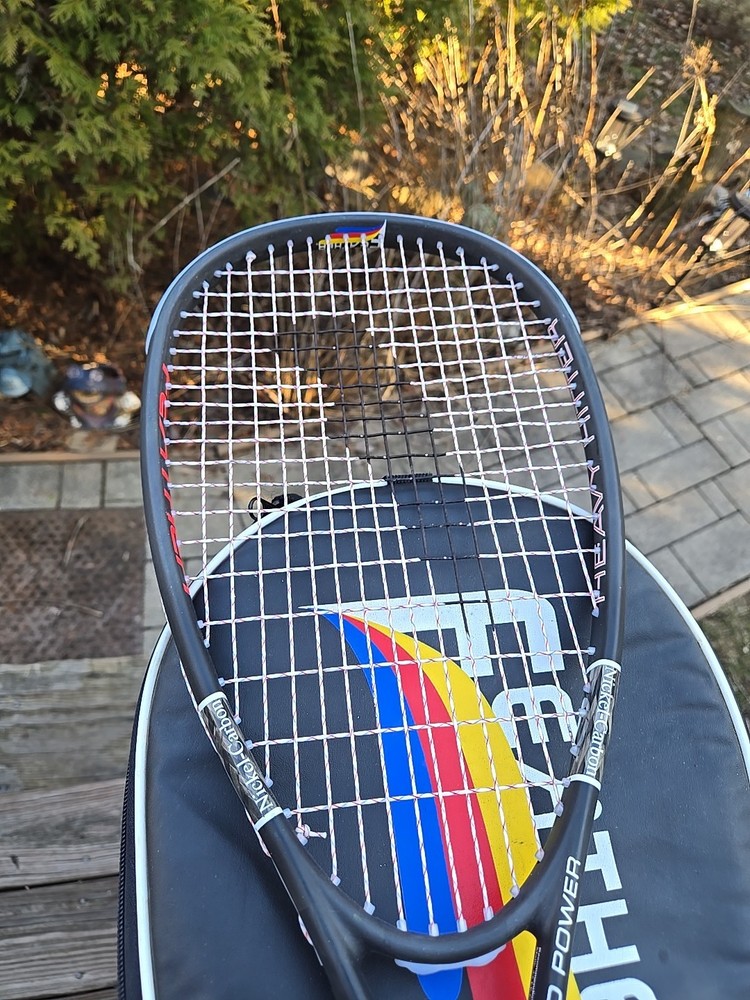 Feather Squash Racquet - Heavy Hitter