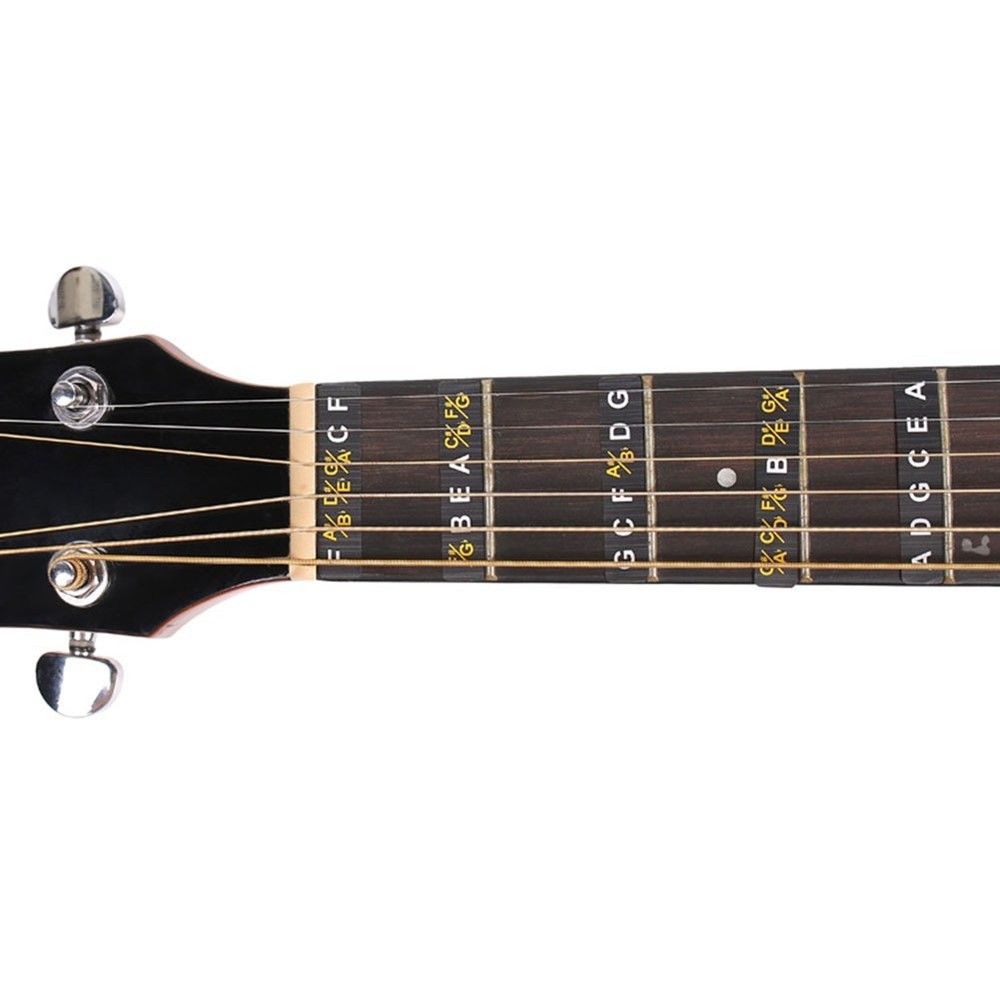 Entertainment Sticker Decals Scales String Beginner Easy To Install Fret