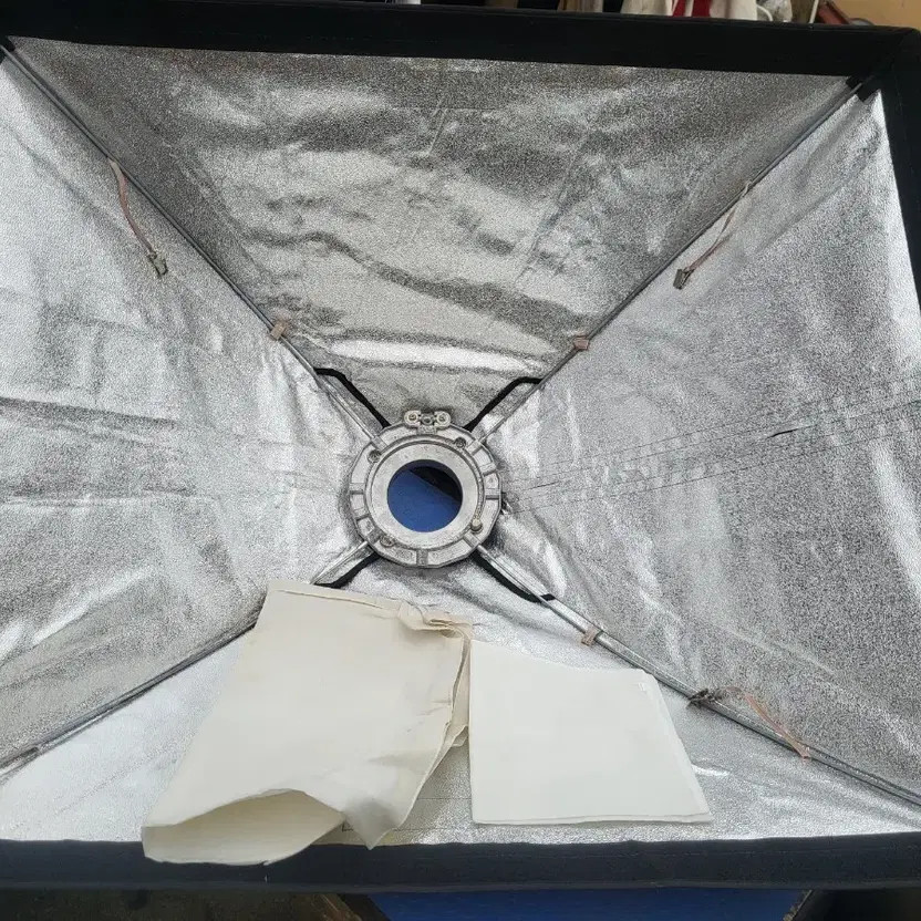 Fomex Softbox & Ricoh Zenit Studio Lighting Tripod Set, Lightly Used