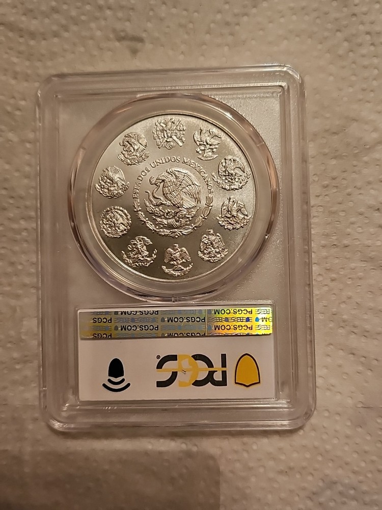 2001 Libertad 1 Oz .999 Pcgs Ms 68