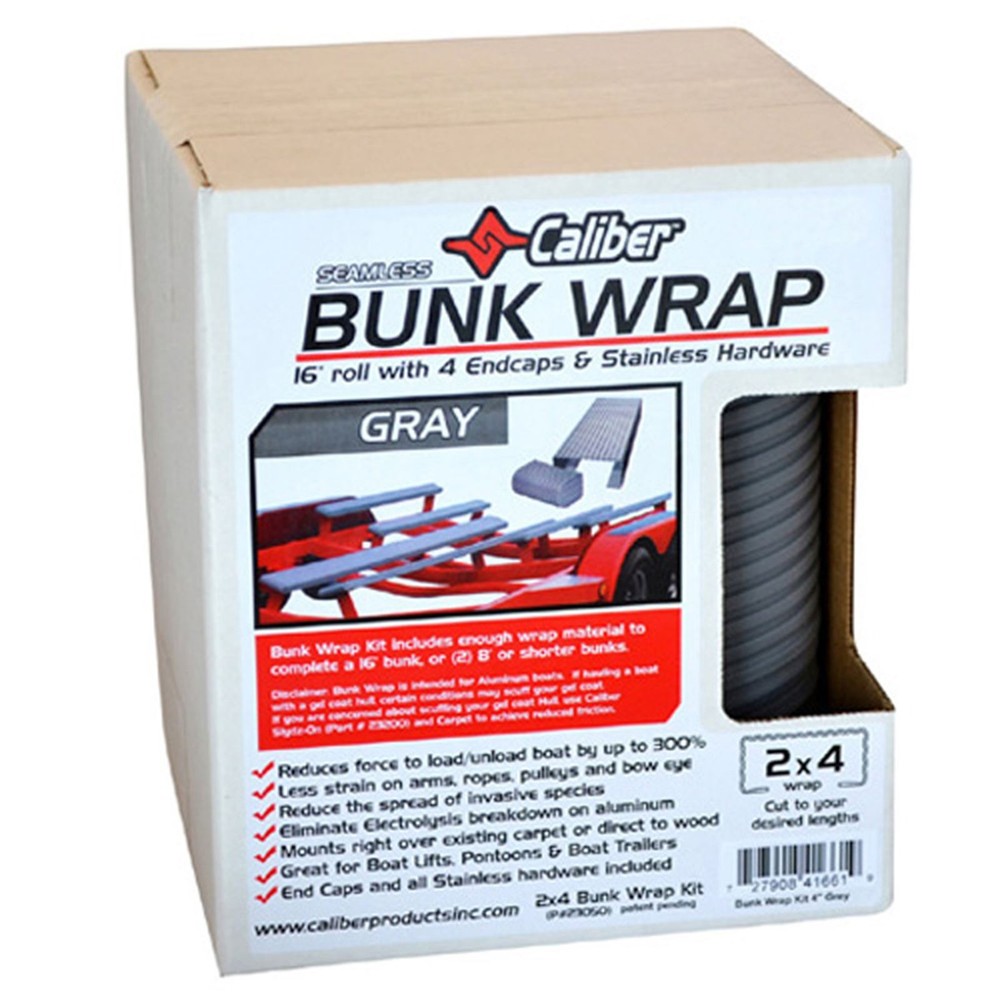 Caliber Bunk Wrap Grey 2'' x 4'' x 16' Roll 23050