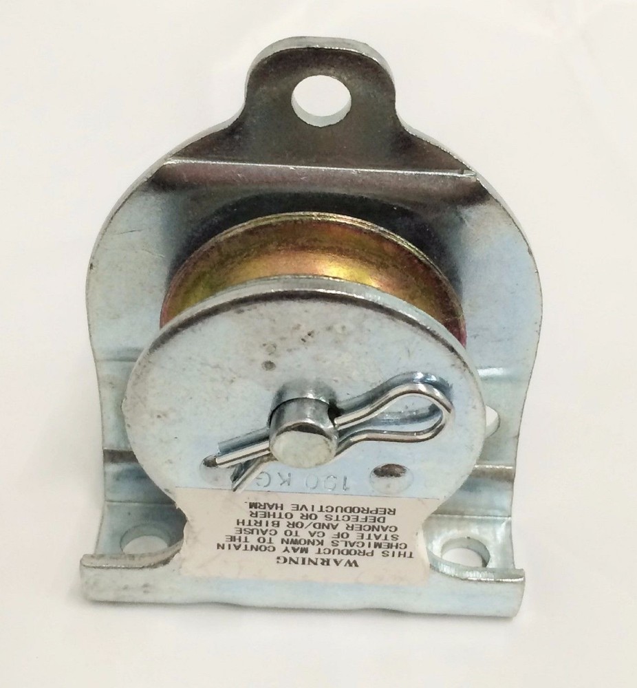 Zinc Plated Wall/Ceiling Mount Single Pulley