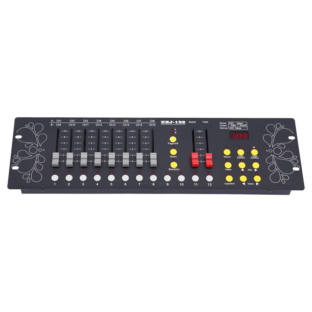 DJ DMX 512 192 Channels Operator Console Controller For Stage Lighting DJ Party