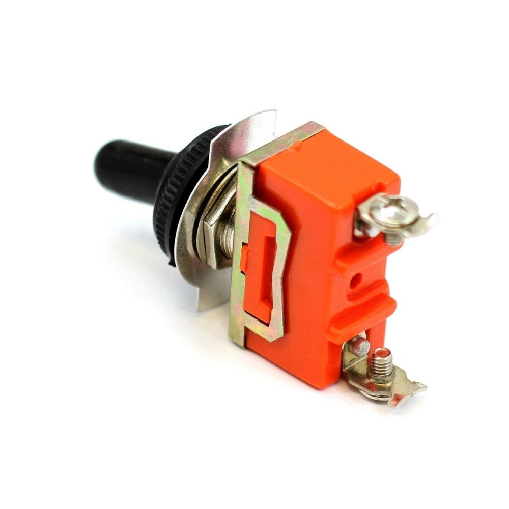 5X Solid Metal Toggle Switch ON/OFF Single Pole for Marine / Automotive 12V SPST