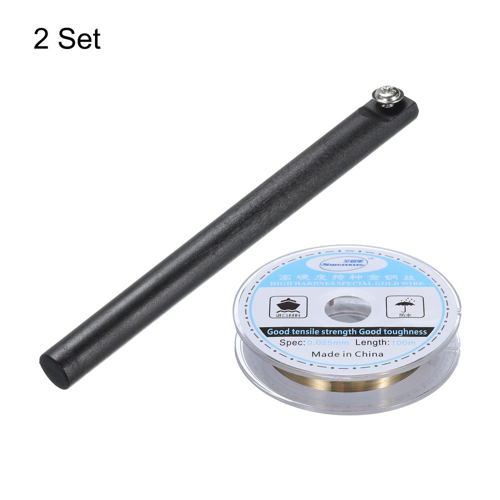 100m Molybdenum Screen Cutting Wire Line Handle LCD Separate 0.025mm