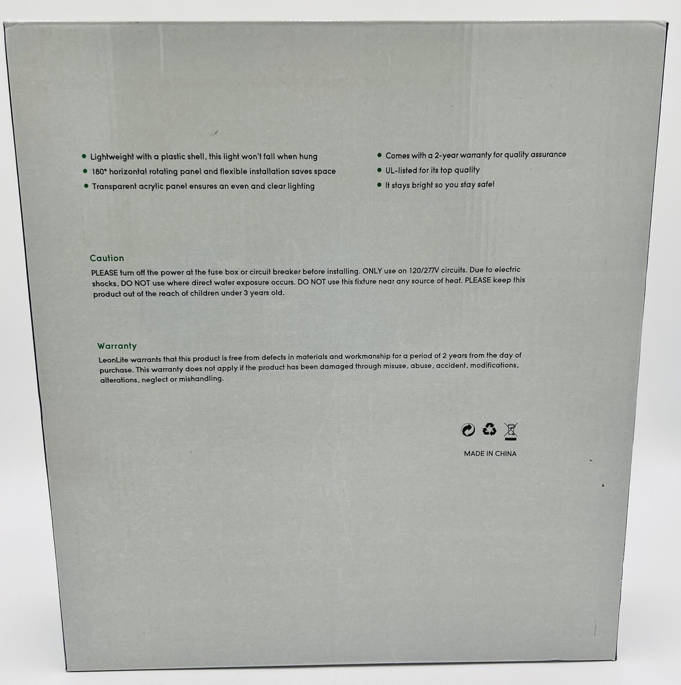 2-Pack LED Edge Lit Exit Sign, with Rotating Clear Panel, Single Acrylic Face