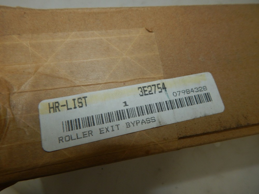 Genuine Canon 3E2754 HR-LIST Roller Exit Bypass Assembly 07984328