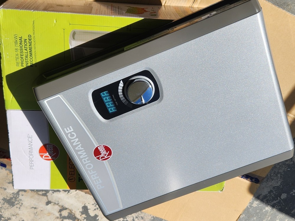 PARTS / REPAIR - RHEEM PERFORMANCE RETEX-18 ELECTRIC TANKLESS WATER HEATER 18kW