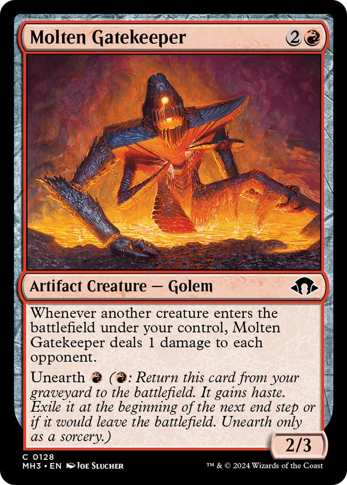 Molten Gatekeeper [Modern Horizons 3] Near Mint