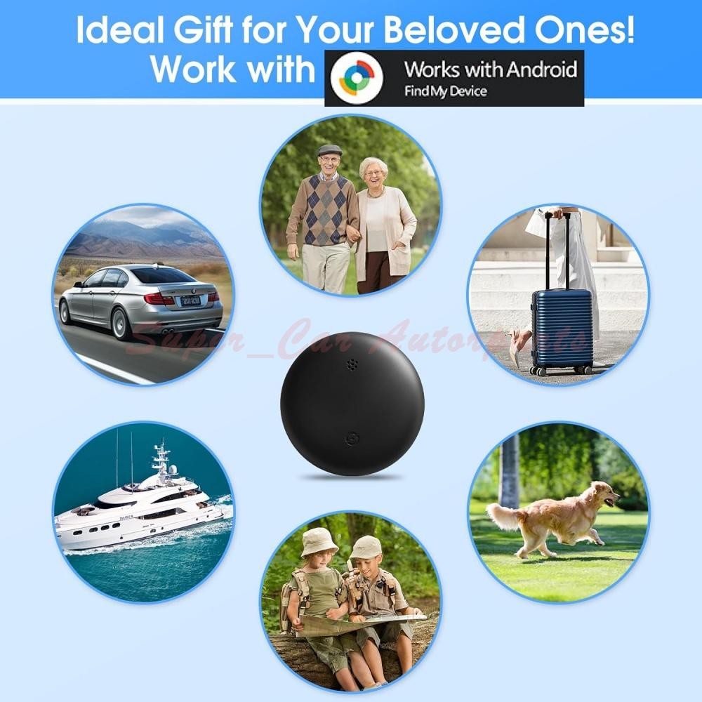 GPS Tracker for Vehicles, Real Time Car Tracking Device, Mini Hidden for Android