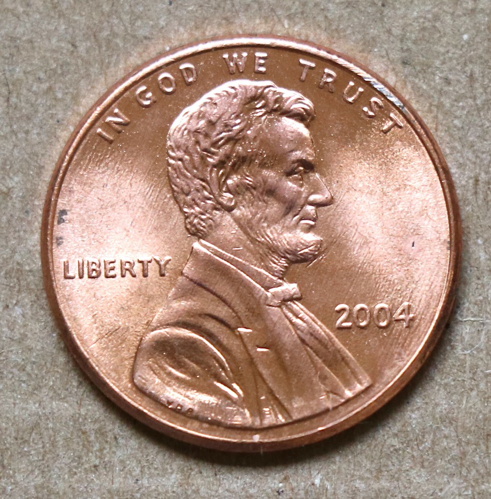 2004 Lincoln Memorial cent  BU