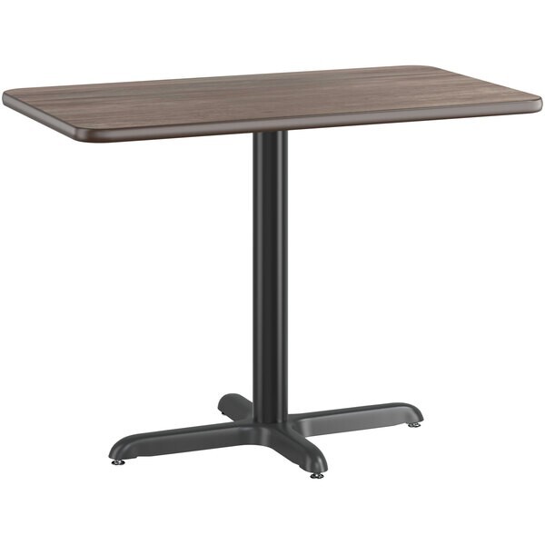 30" x 60" Rectangular Restaurant Table Top with Ash Laminate Top Finish