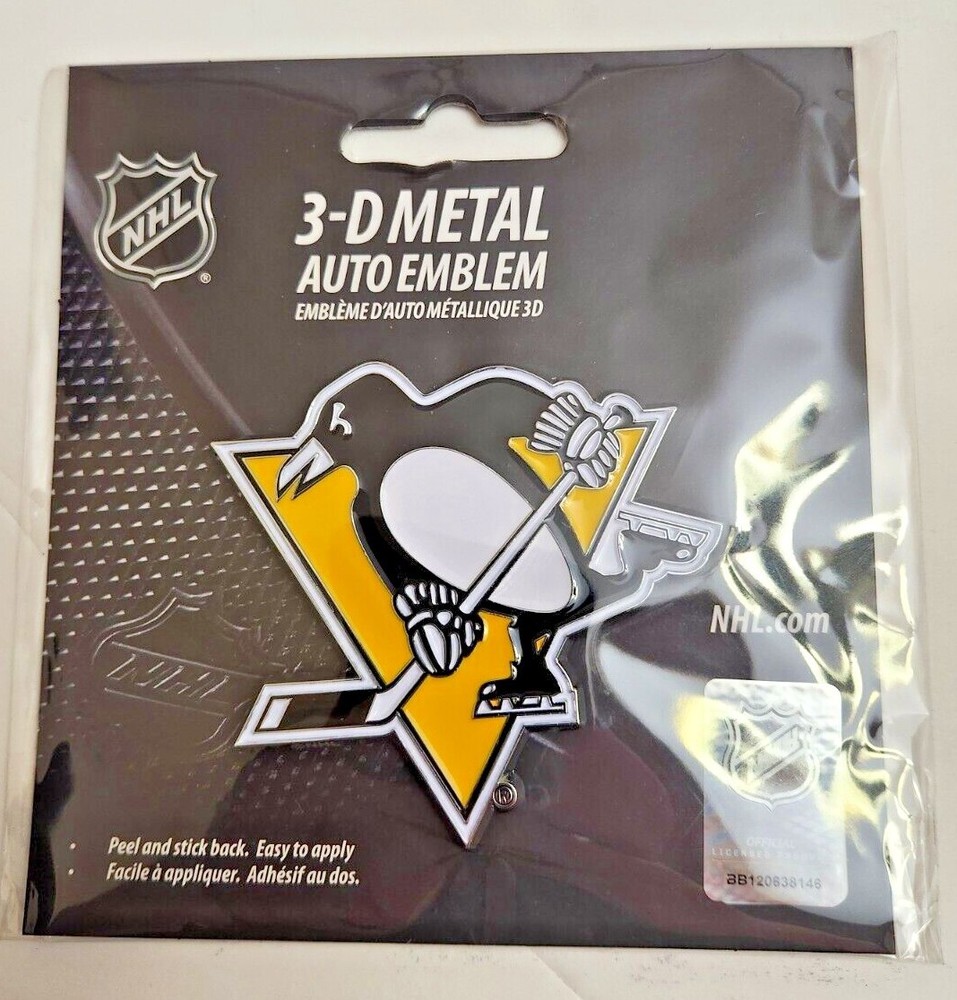 NHL 3-D Metal Auto Emblem