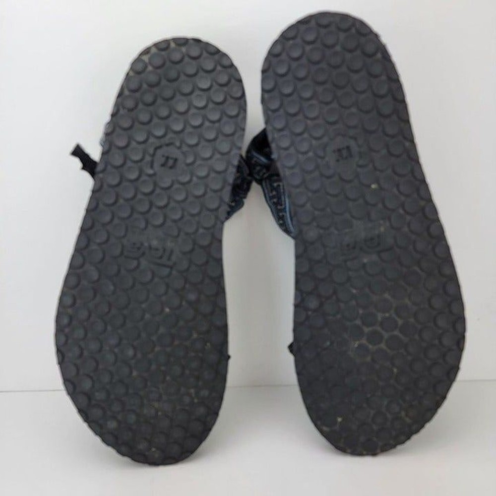 Teva Mens Size 13 Blue Grey Original Universal Hook Loop Slingback Sandals 6128