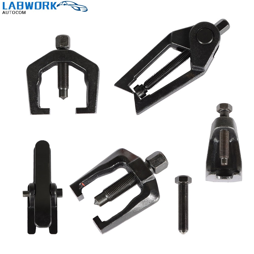 6x Front End Service Tool Kit Ball Joint Separator Pitman Arm Tie Rod Puller