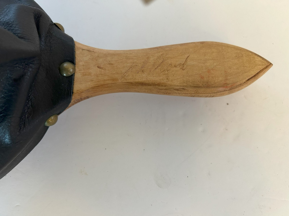 NEW - Johnny Beard Bellow - Solid Wood with Leather - Made in Oklahoma