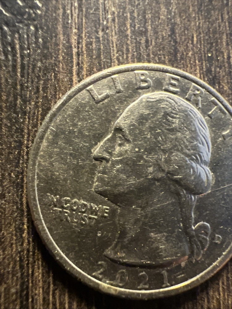 “25 cents USA mint error”