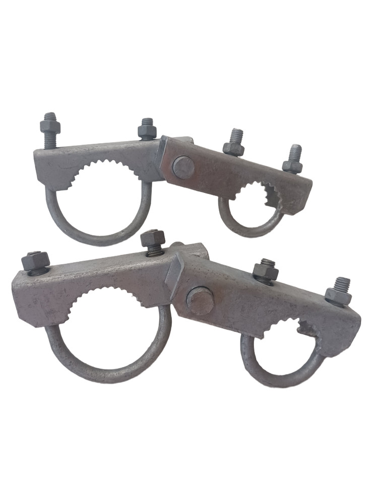 Chain Link Industrial Offset 180 Degree Hinge (2 Pack)