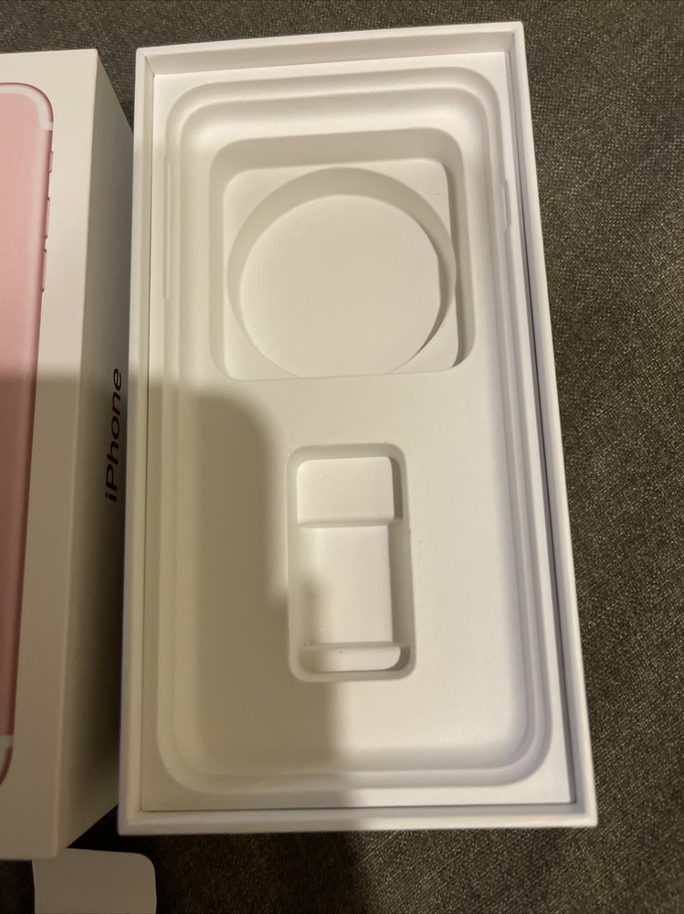 Apple iPhone 7 Plus Rose Gold 32 GB Empty BOX ONLY---BOX ONLY!