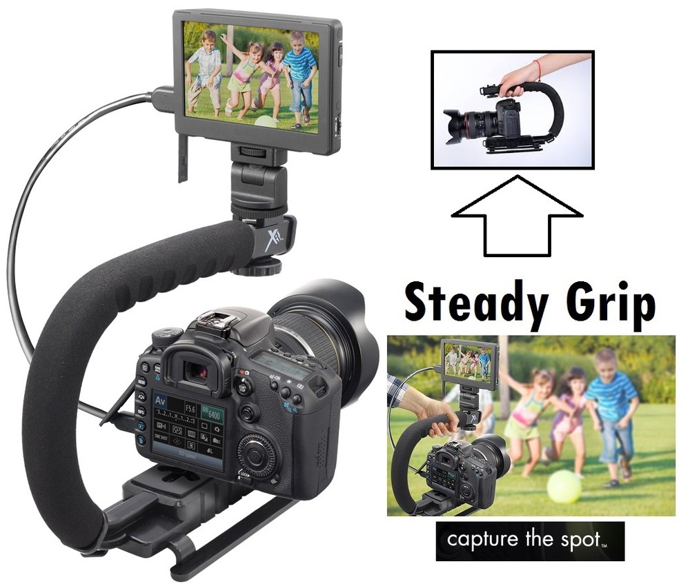 Pro Grip Camera Stabilizing Bracket Handle for Nikon D80 D90 D3500