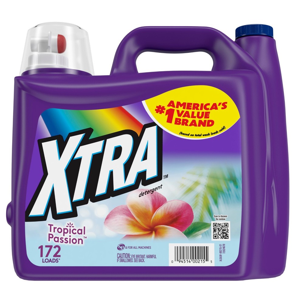 Tropical Passion, 260 Loads Liquid Laundry Detergent, 312 Fl Oz