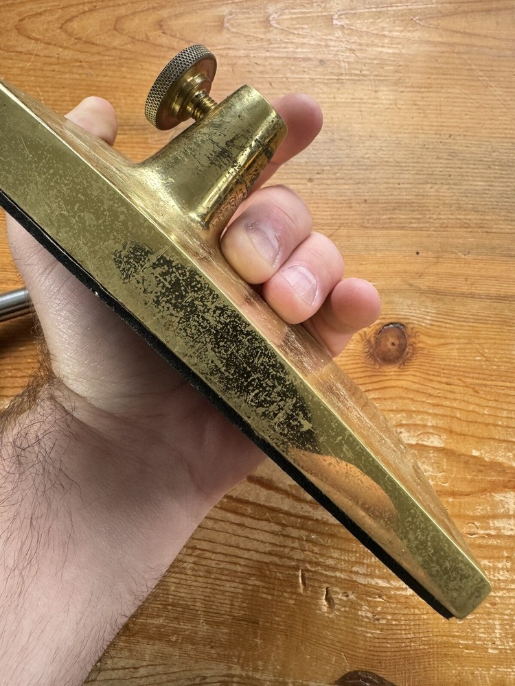 HMH API Fly Tying Vise W/ Brass Base ( J. Weaver & Son ) Engraved