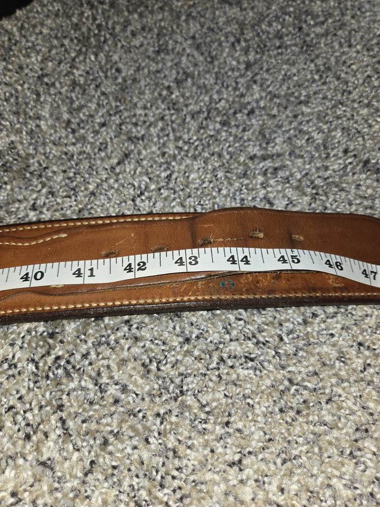 Leather Ammo Ammunition Belt 24 Rounds
