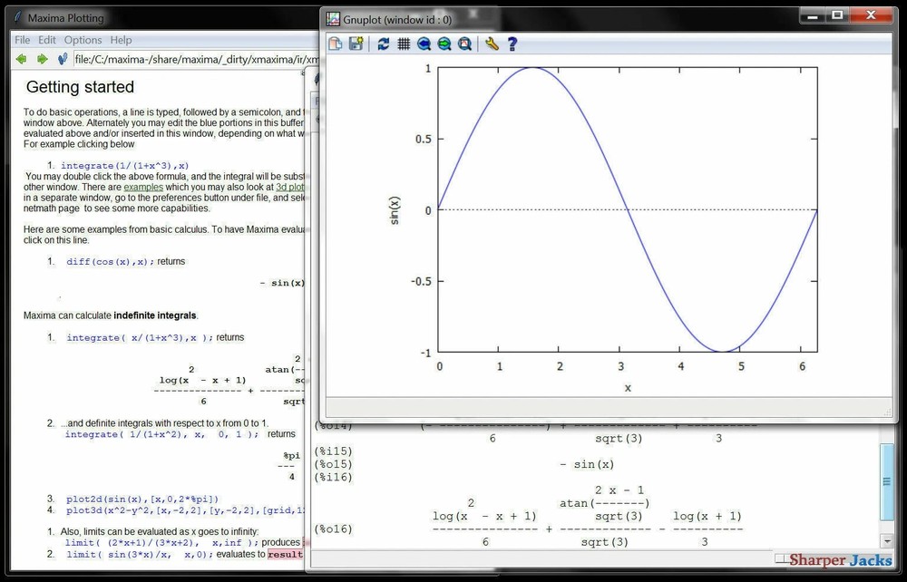 Maxima Algebra / Trigonometry / Calculus Mathematics Software 2026 for Windows