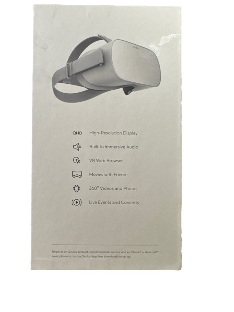 Oculus Go VR Headset - **READ: EMPTY BOX**