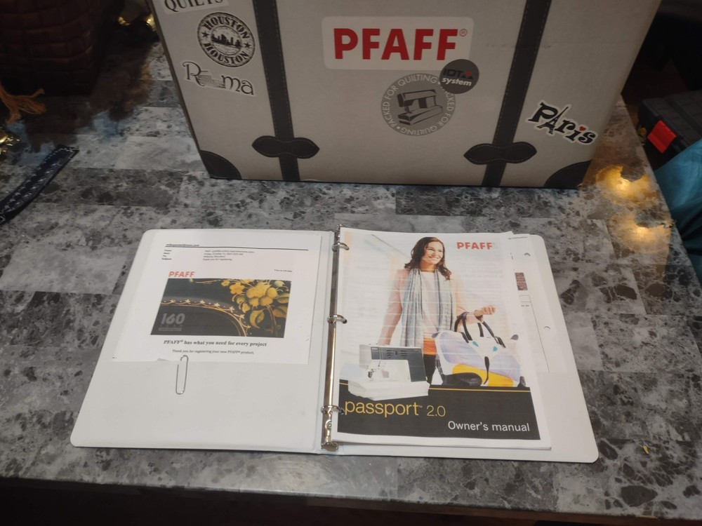 Pfaff Passport 2.0 Sewing Machine