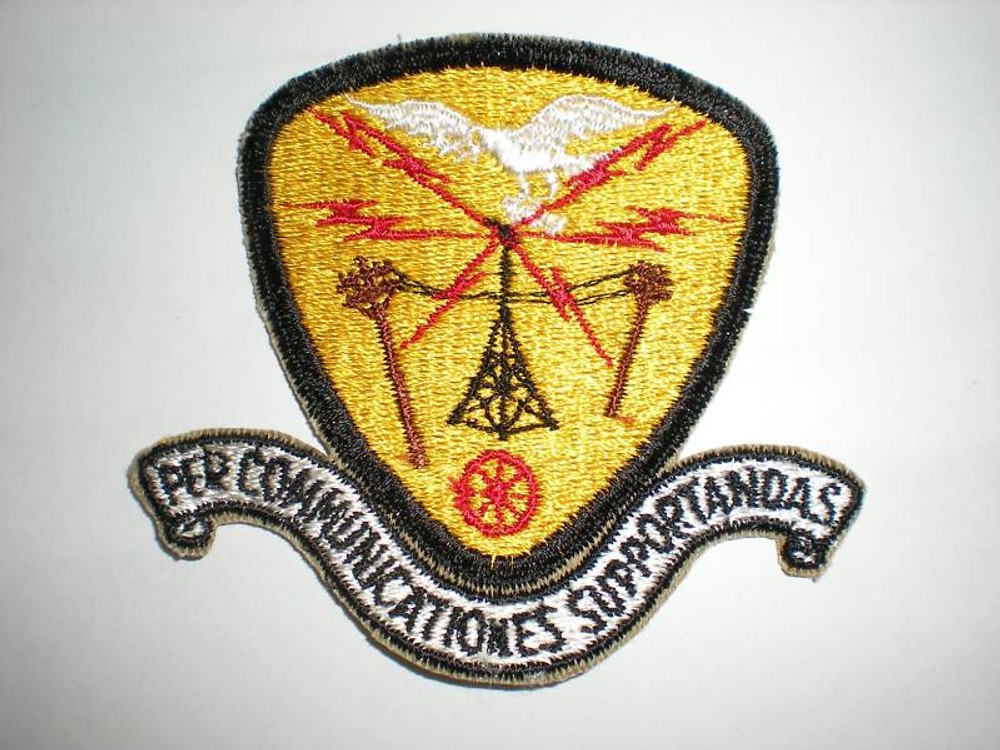 USAF 651ST COMMUNICATIONS SQUADRON PATCH - COLOR