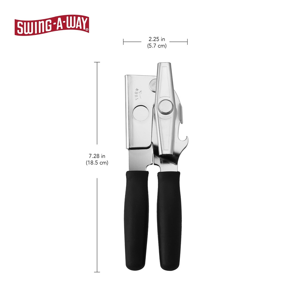 Swing-A-Way Portable Can Opener - Black