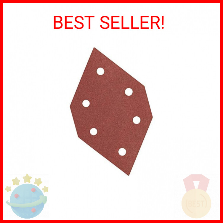 PORTER-CABLE 767601005 100 Grit Diamond-Shaped Hook & Loop Profile Sanding Sheet