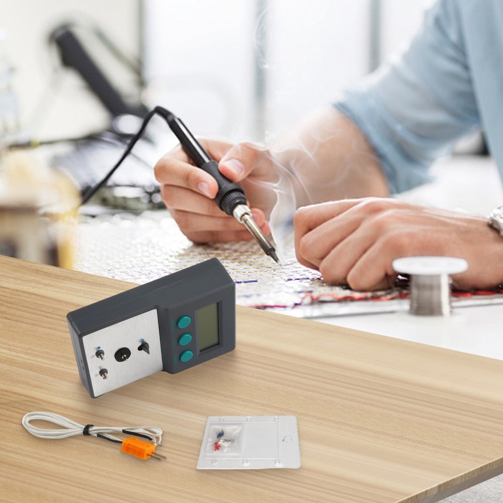 Soldering Tip Temperature Measurement Tool with Automatic Shutdown Feature