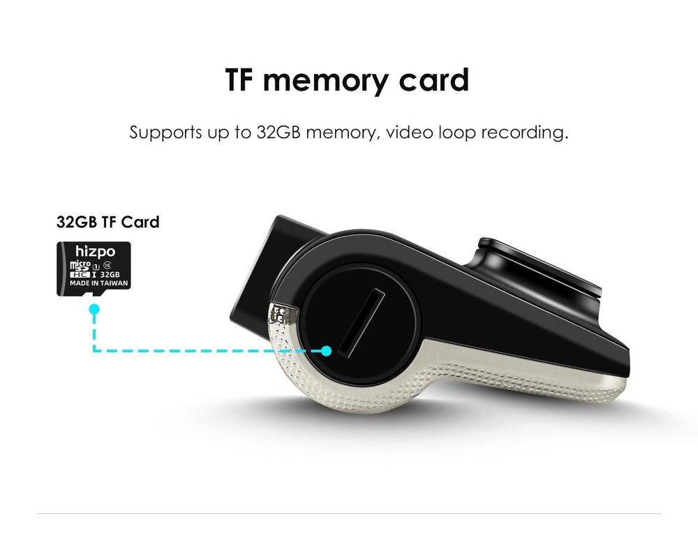 720P Car DVR Dash Cam G-Sensor Front and Inside Camera Video Recorder
