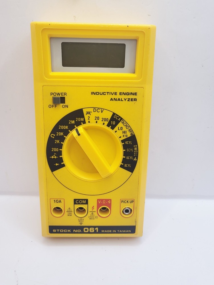 Stock No. 061 Digital Engine Analyzer