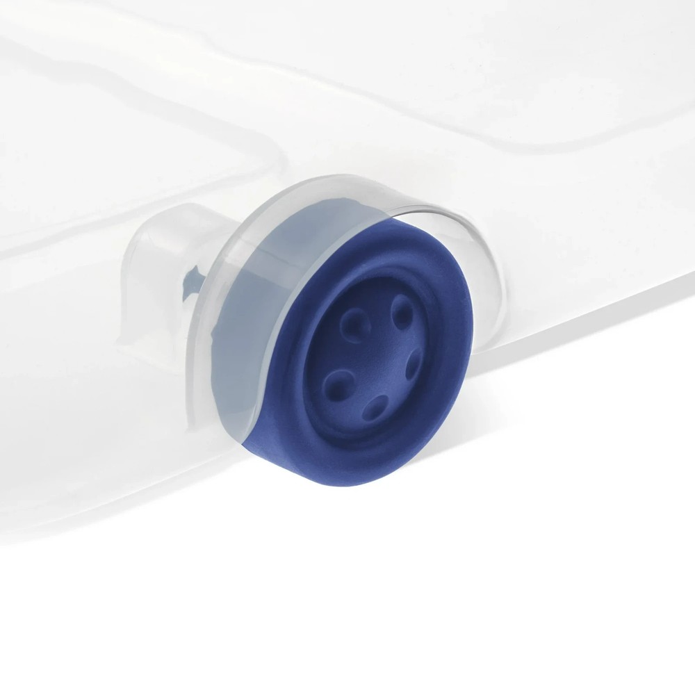 Sterilite Large Storage Bin, 66 Quart Clear Underbed Storage Container with Latc