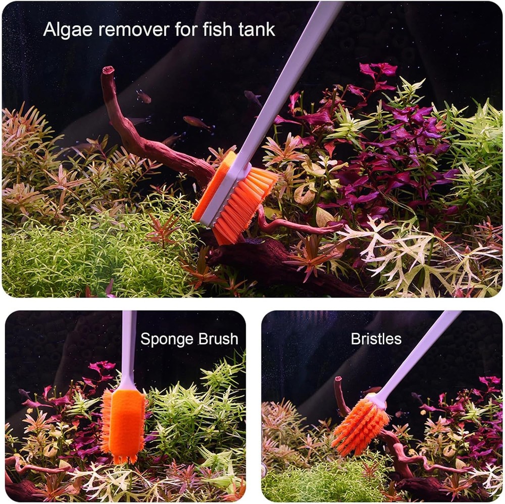 Aquarium glass algae scraper cleaner