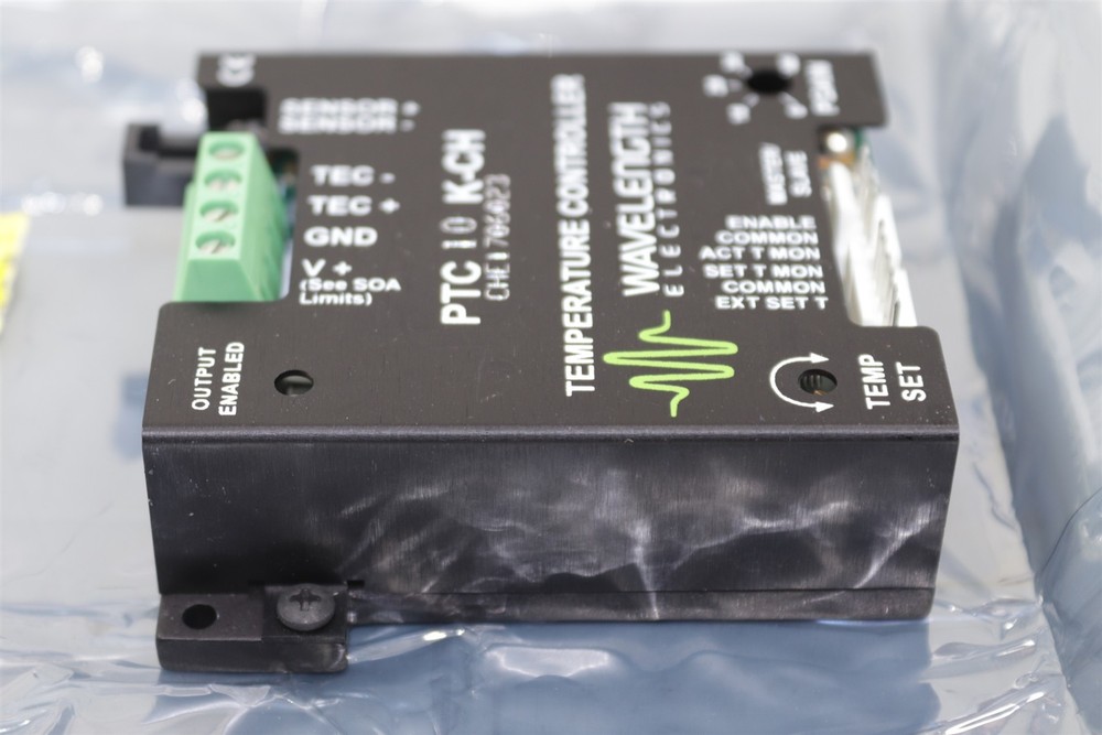 Set of 2x Wavelength Electronics PTC10K-CH000-E Temperature Controller