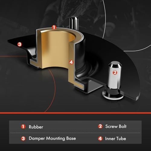 Front Driver or Passenger Side Strut Mount Compatible with Dodge Sprinter