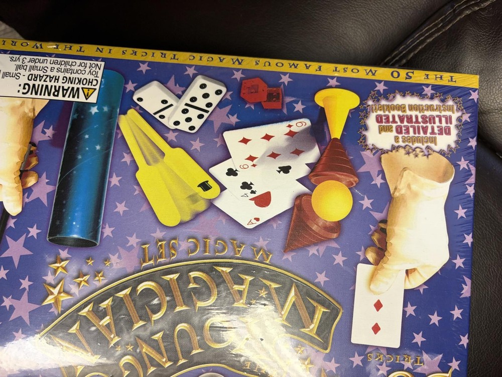 Young Magician Magic Tricks Set with 50+ Tricks