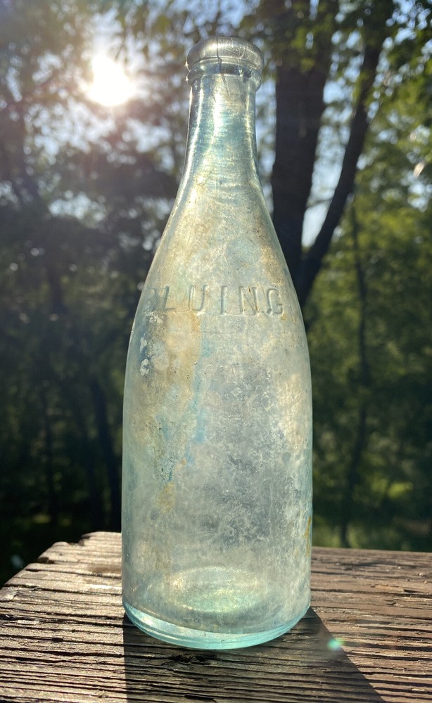 Bengal Bluing , blown bottle, Aqua 1890s