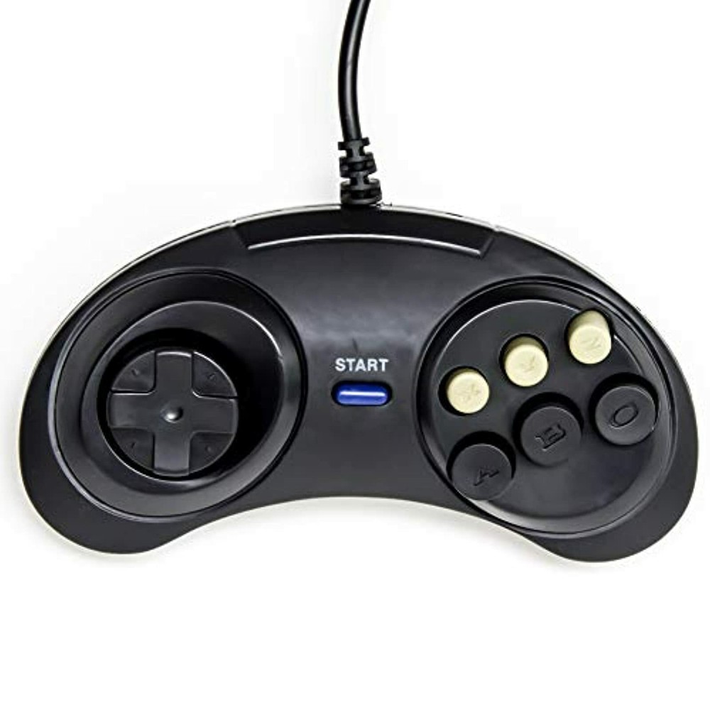 Classic Controller 6-BUTTON Gamepad For Sega Genesis By Mars Devices